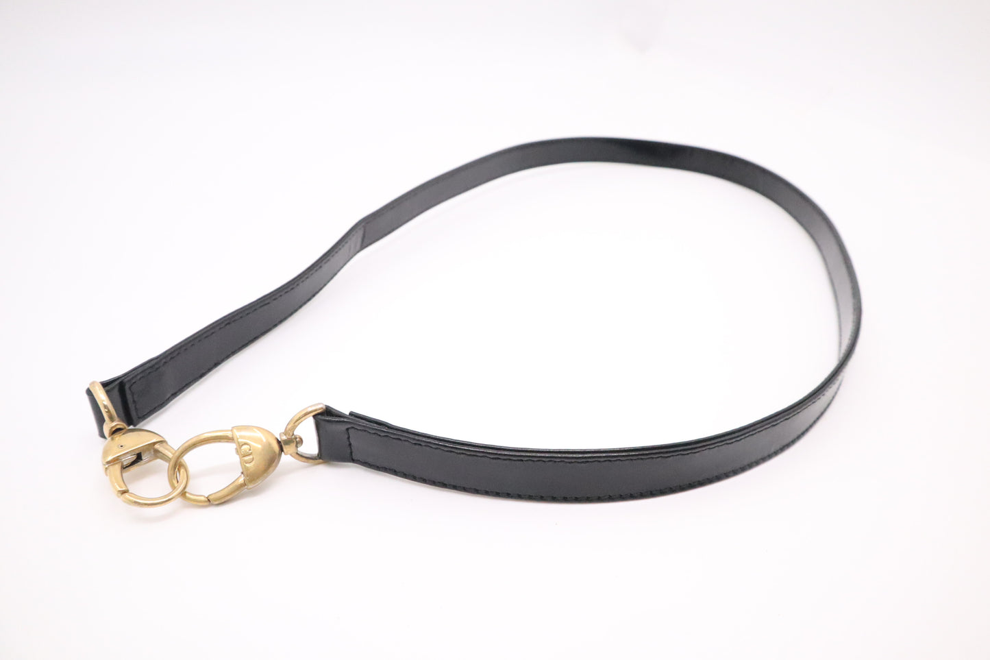 Dior Large Lady Dior in Black Cannage Patent Leather