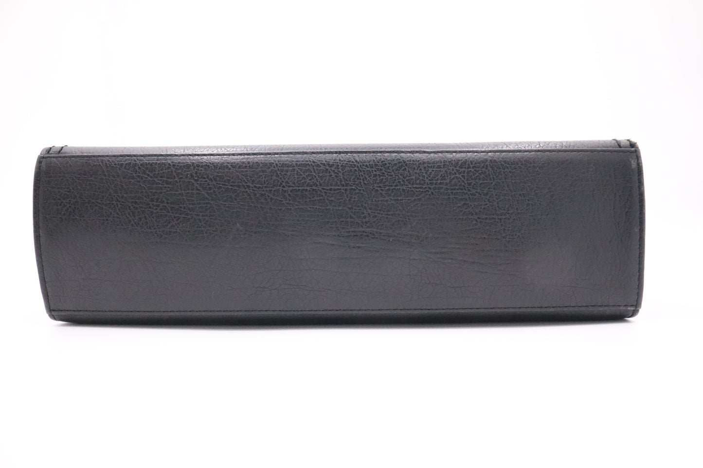 YSL Saint Laurent Top Handle Bag in Black Leather