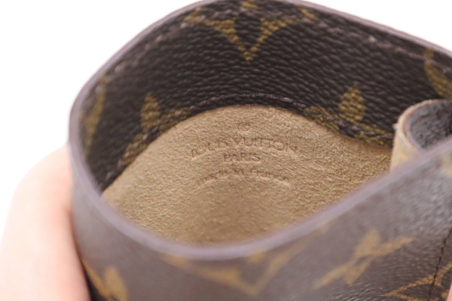 Louis Vuitton Open Glasses Case in Monogram Canvas