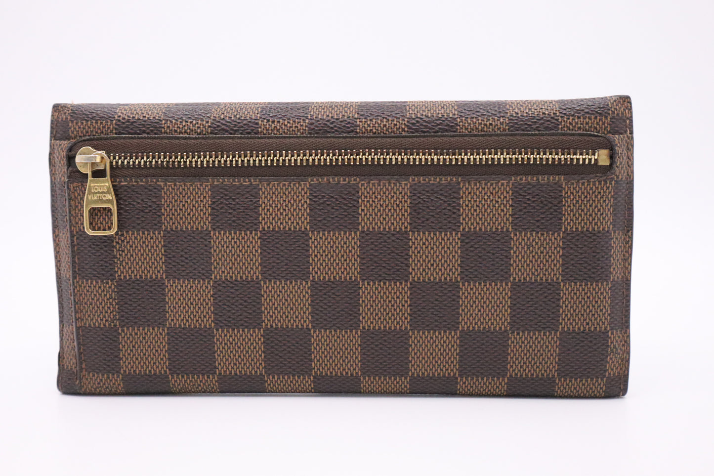 Louis Vuitton Origami Long Wallet in Damier Ebene Canvas