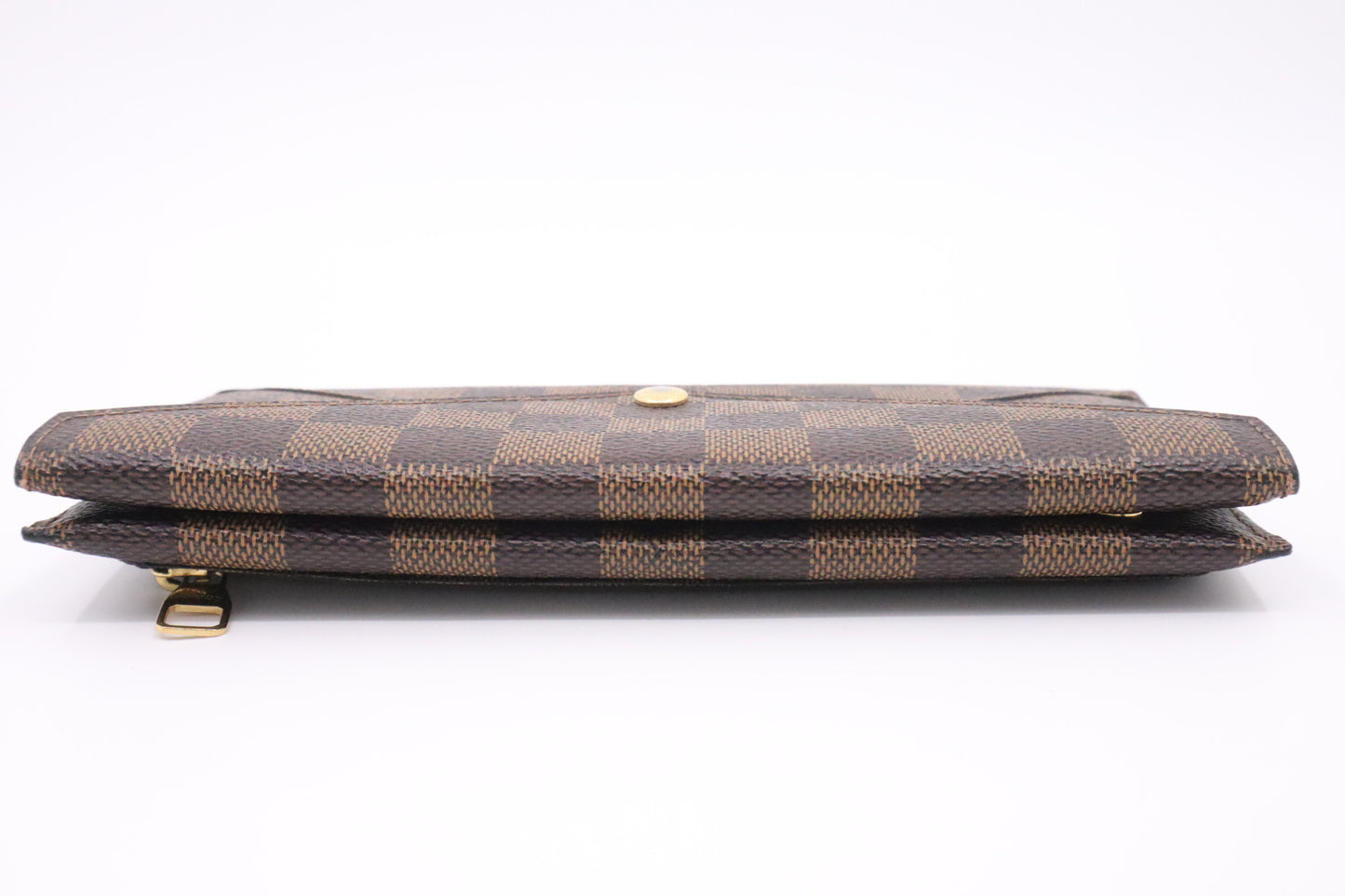 Louis Vuitton Origami Long Wallet in Damier Ebene Canvas