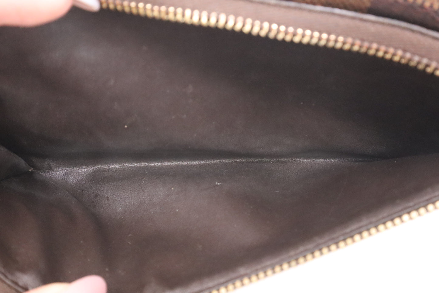 Louis Vuitton Origami Long Wallet in Damier Ebene Canvas