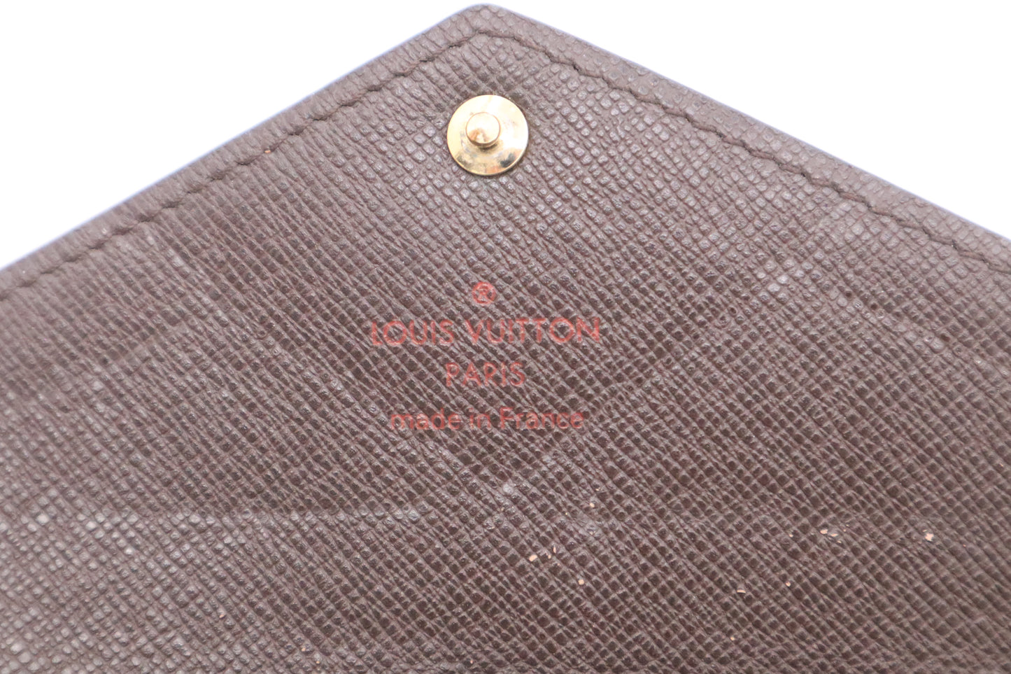 Louis Vuitton Origami Long Wallet in Damier Ebene Canvas