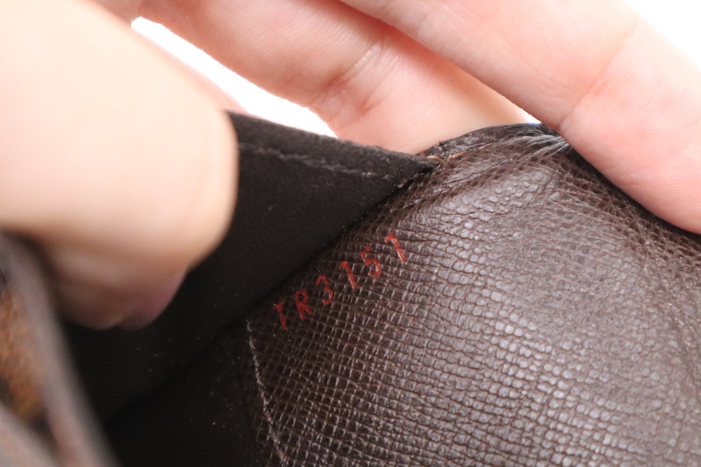 Louis Vuitton Origami Long Wallet in Damier Ebene Canvas
