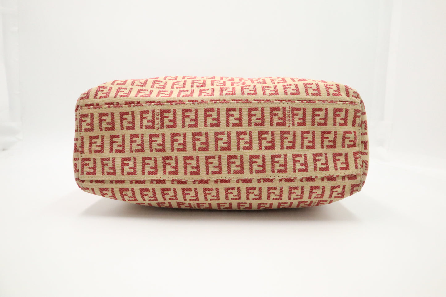 Fendi Handbag in Red Zucca Canvas