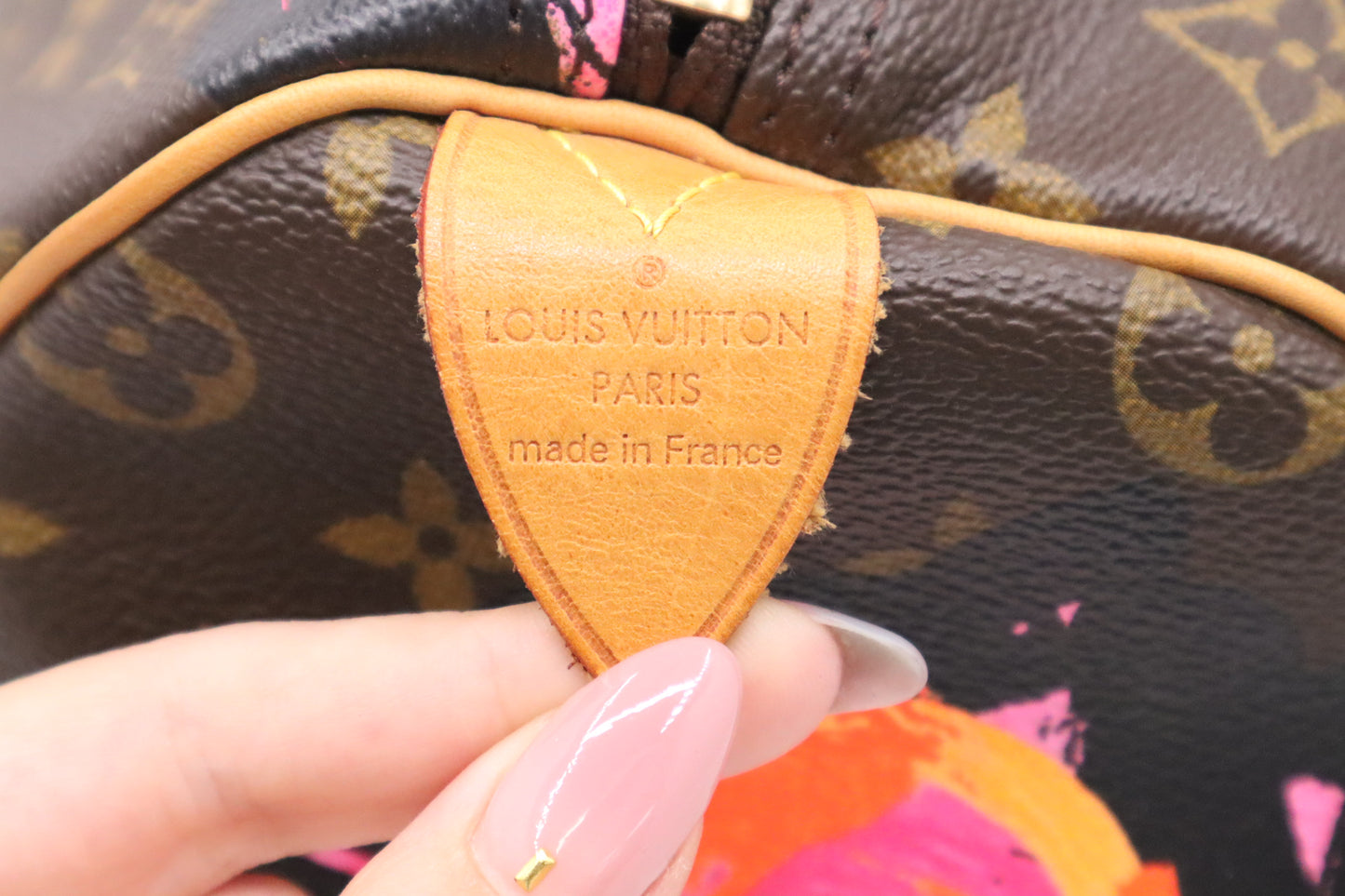 Louis Vuitton x Stephen Sprouse Keepall 50 in Roses Monogram Canvas