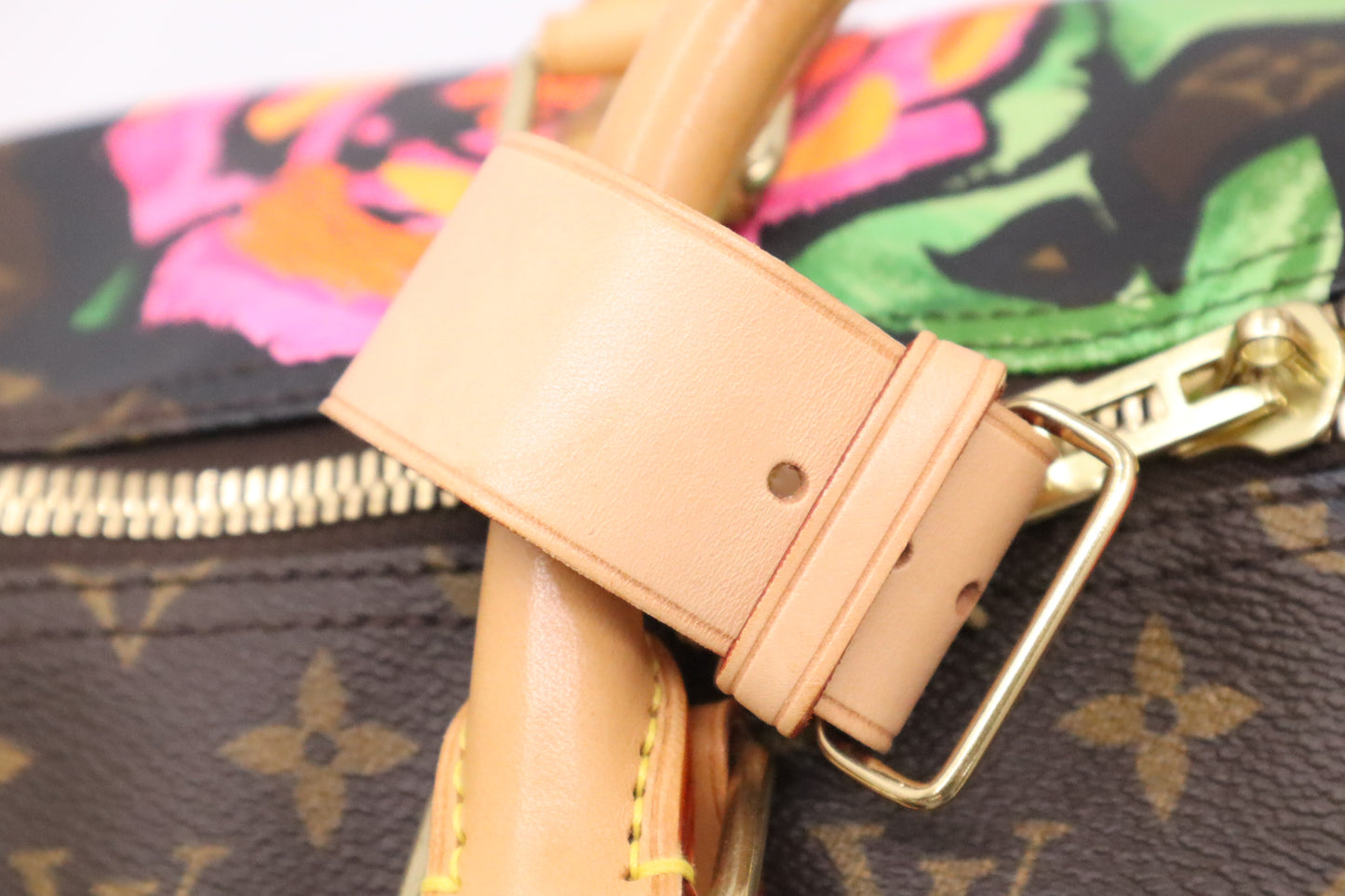 Louis Vuitton x Stephen Sprouse Keepall 50 in Roses Monogram Canvas