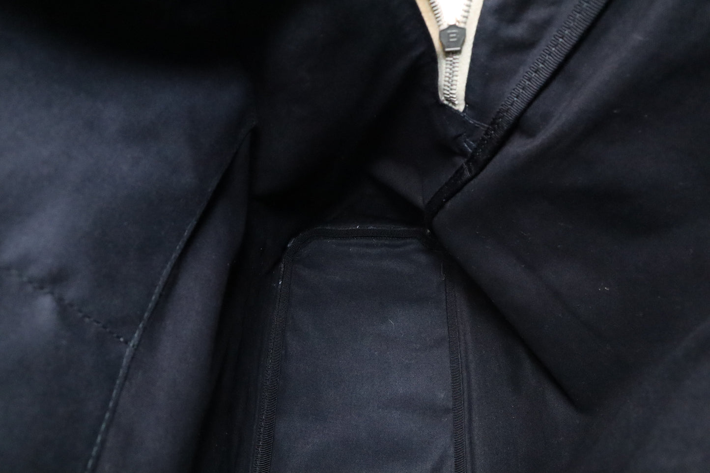 Balenciaga Backpack in White Canvas and Black Leather