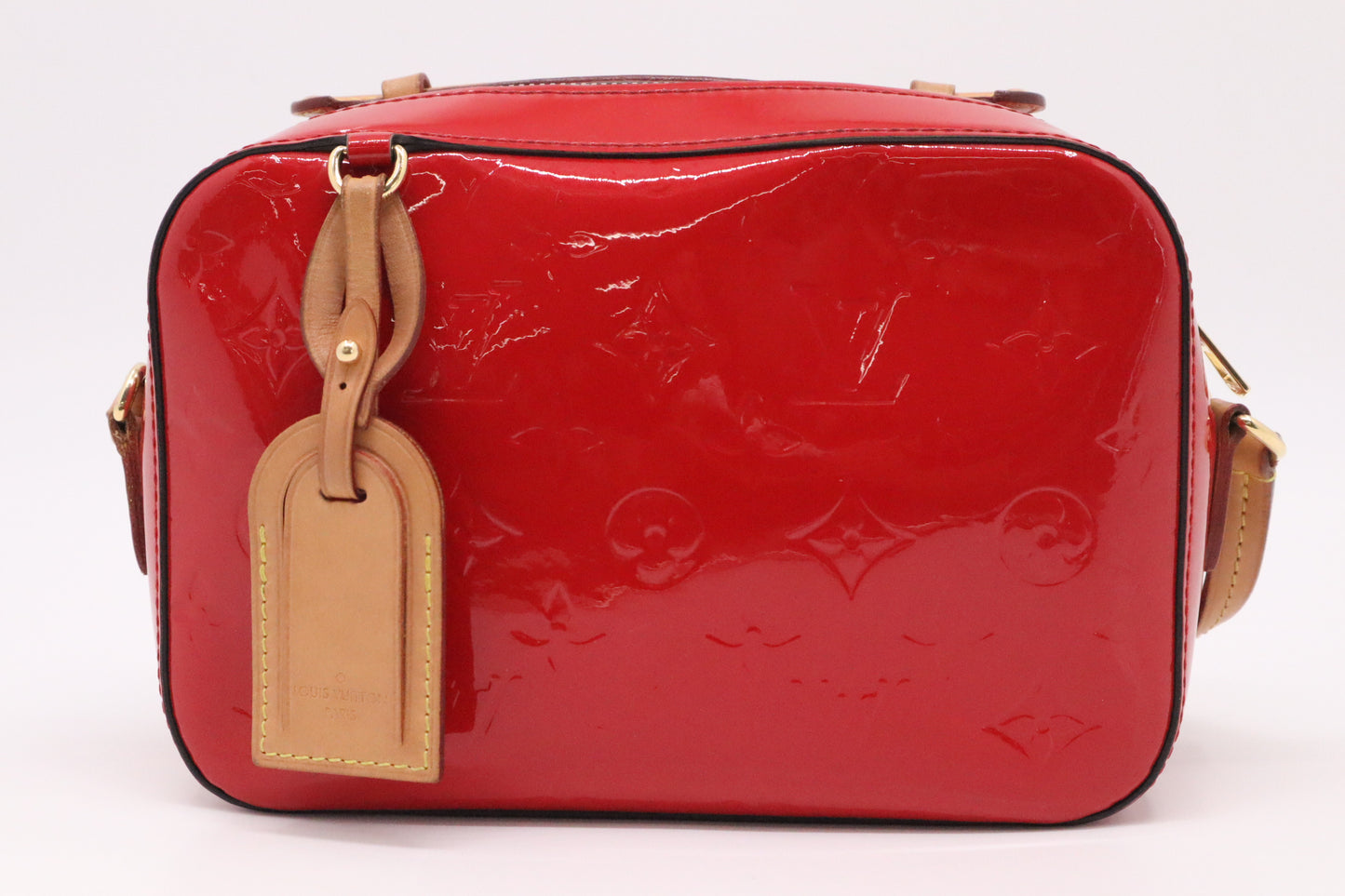 Louis Vuitton Santa Monica in Red Vernis Leather