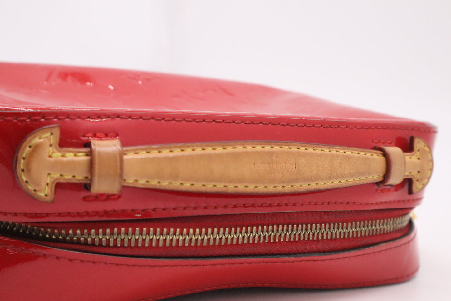 Louis Vuitton Santa Monica in Red Vernis Leather