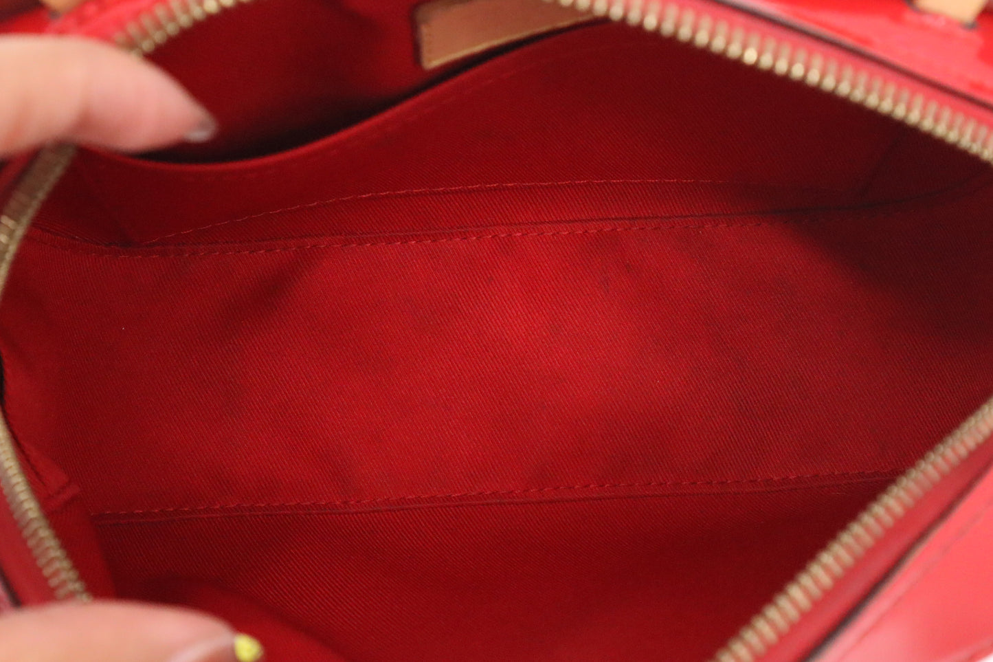 Louis Vuitton Santa Monica in Red Vernis Leather
