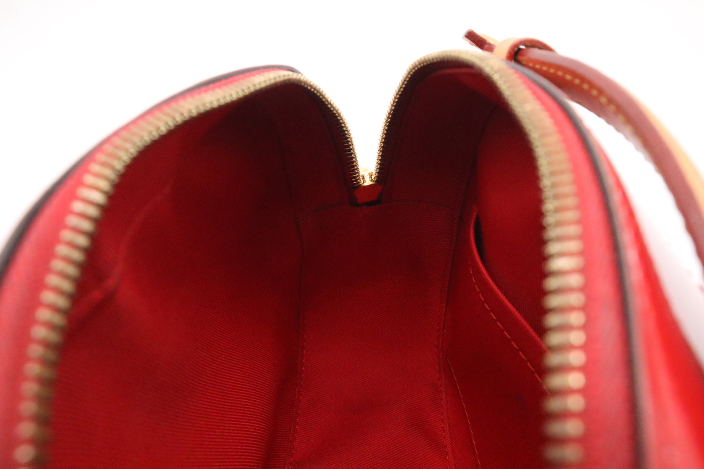 Louis Vuitton Santa Monica in Red Vernis Leather