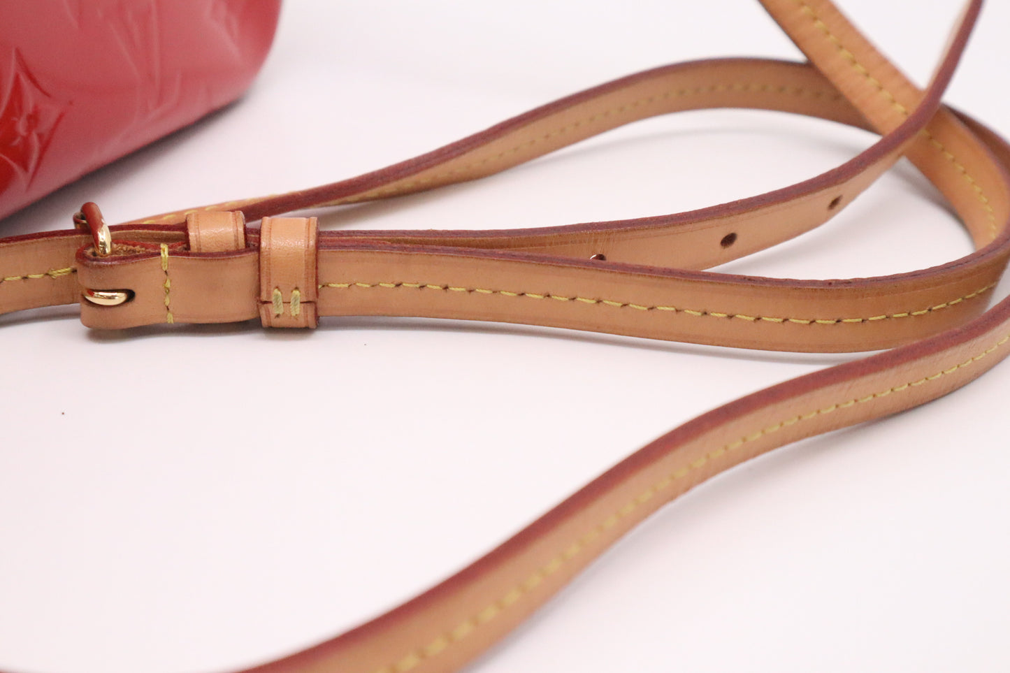 Louis Vuitton Santa Monica in Red Vernis Leather