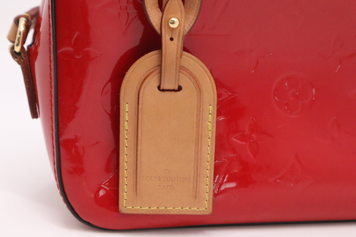 Louis Vuitton Santa Monica in Red Vernis Leather