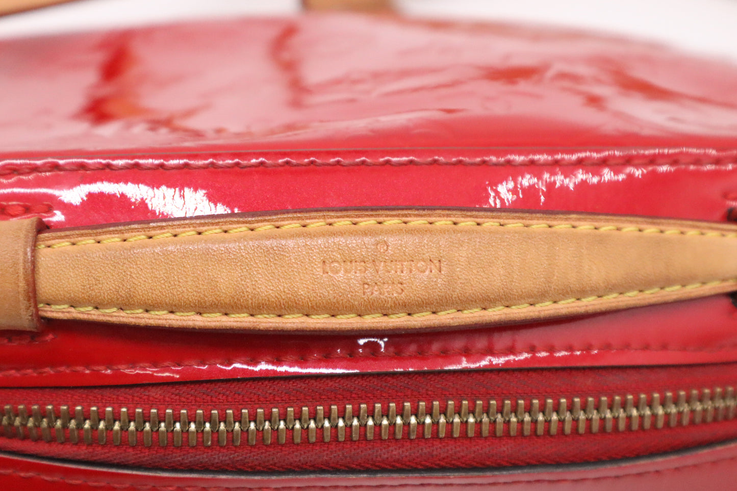 Louis Vuitton Santa Monica in Red Vernis Leather