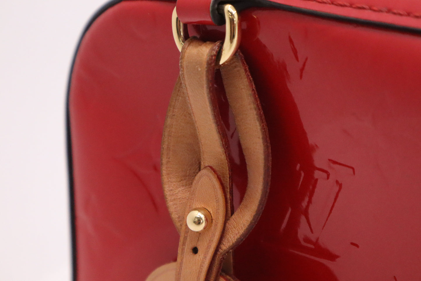Louis Vuitton Santa Monica in Red Vernis Leather
