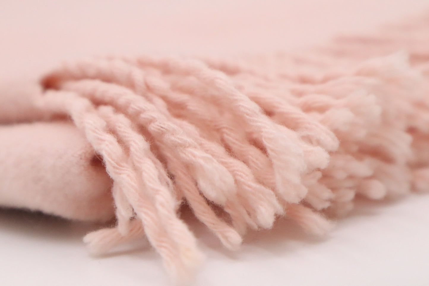Hermes Stole in Rose Buvard Cashmere