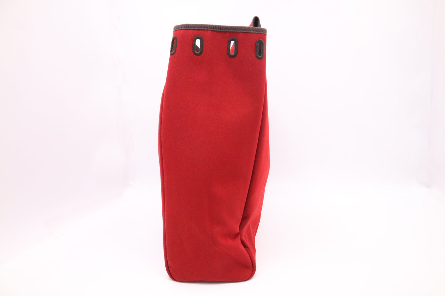 Hermes Herbag 39 in Red & Orange Canvas