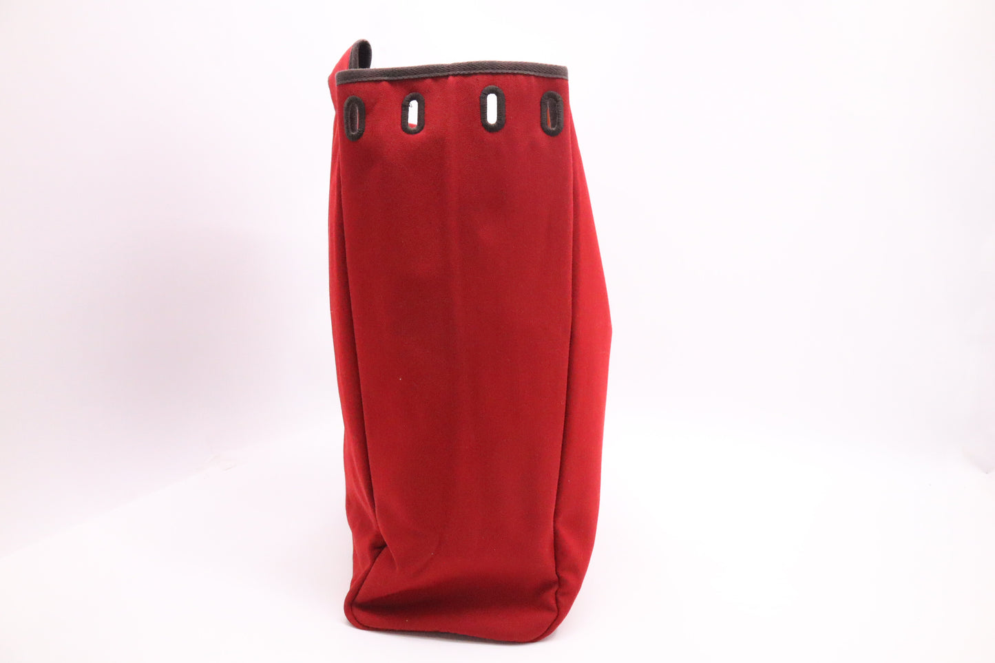 Hermes Herbag 39 in Red & Orange Canvas