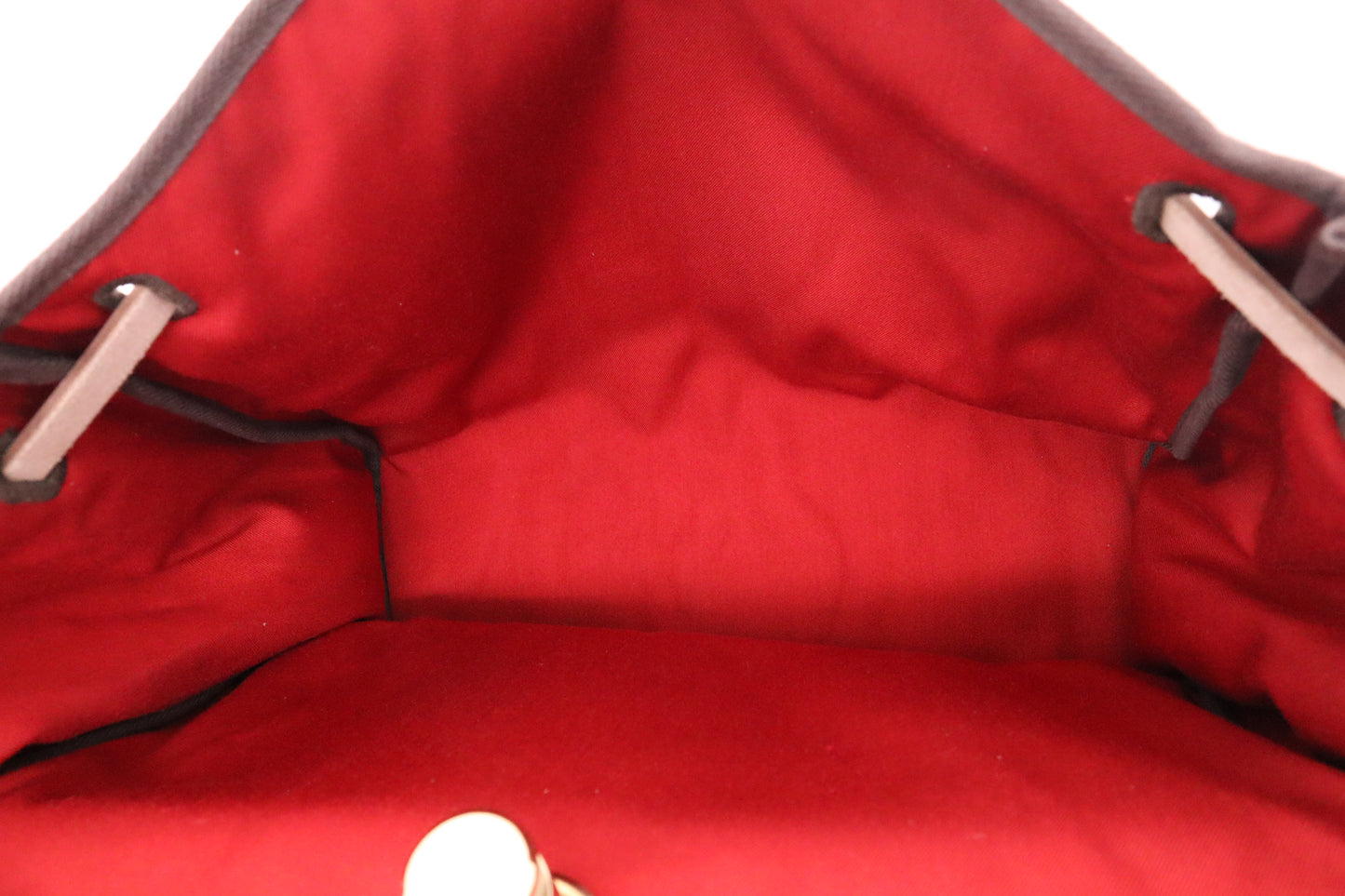 Hermes Herbag 39 in Red & Orange Canvas