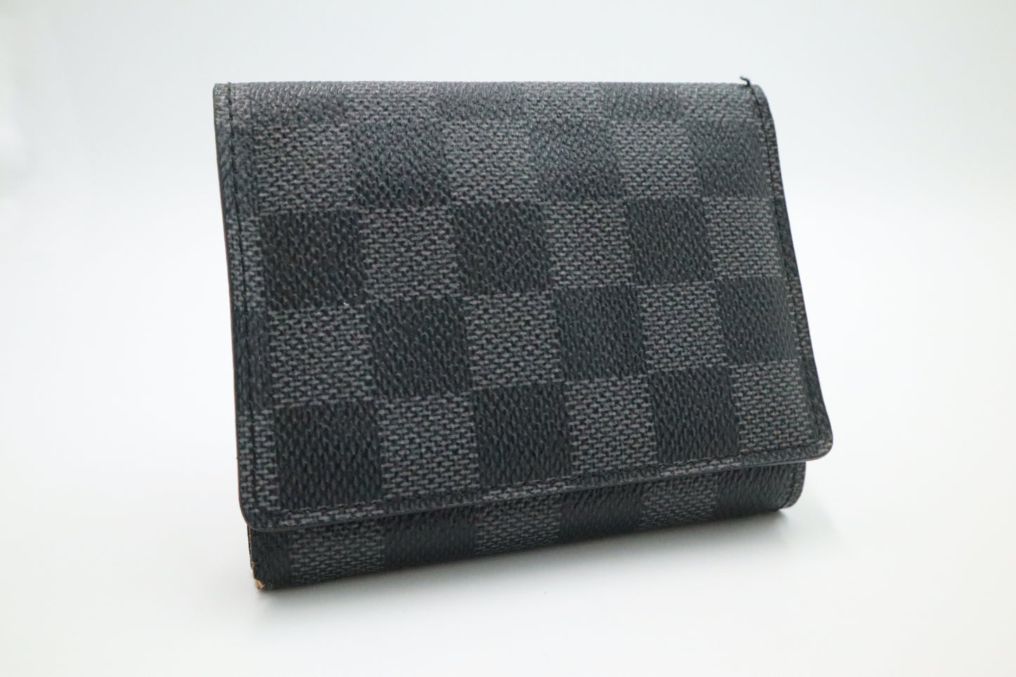 Louis Vuitton Compact Trifold Wallet in Damier Graphite Canvas