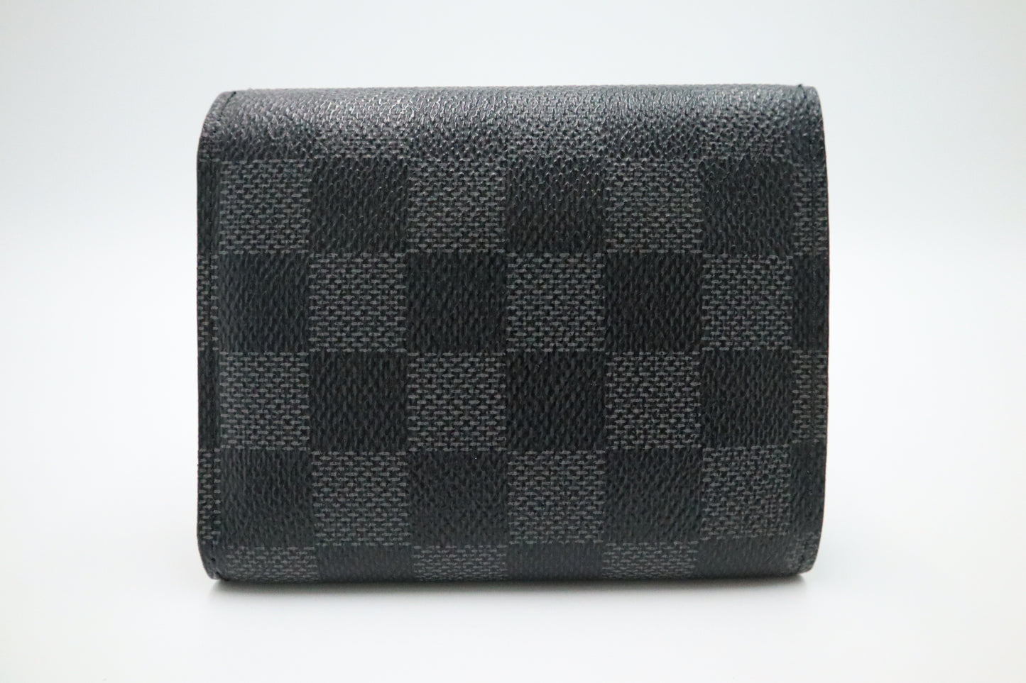 Louis Vuitton Compact Trifold Wallet in Damier Graphite Canvas