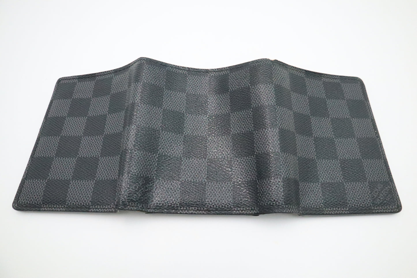 Louis Vuitton Compact Trifold Wallet in Damier Graphite Canvas