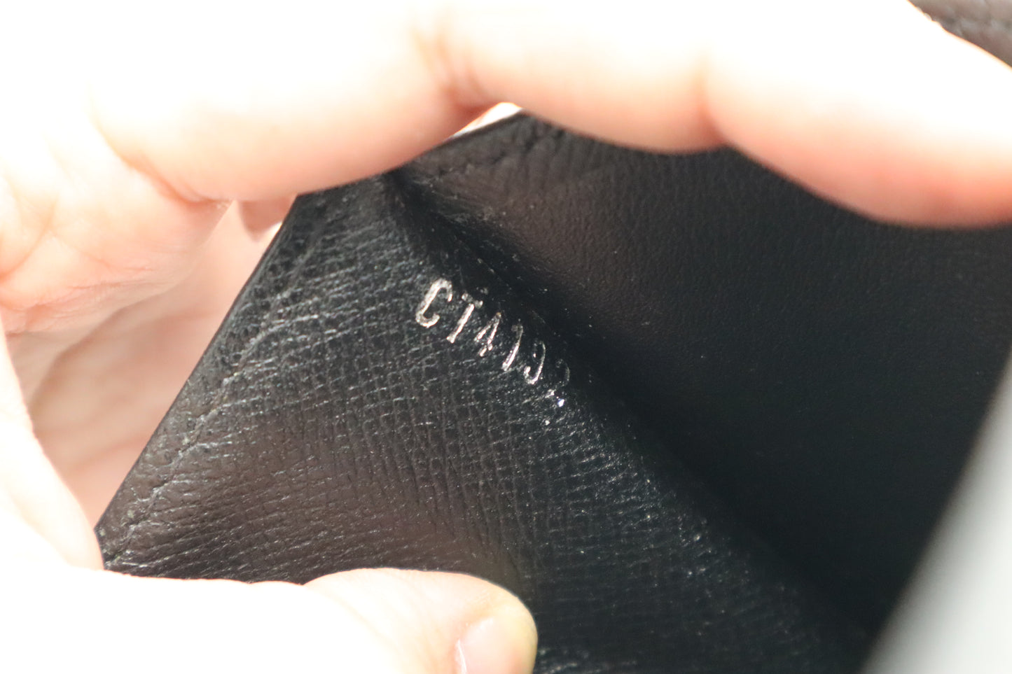 Louis Vuitton Compact Trifold Wallet in Damier Graphite Canvas