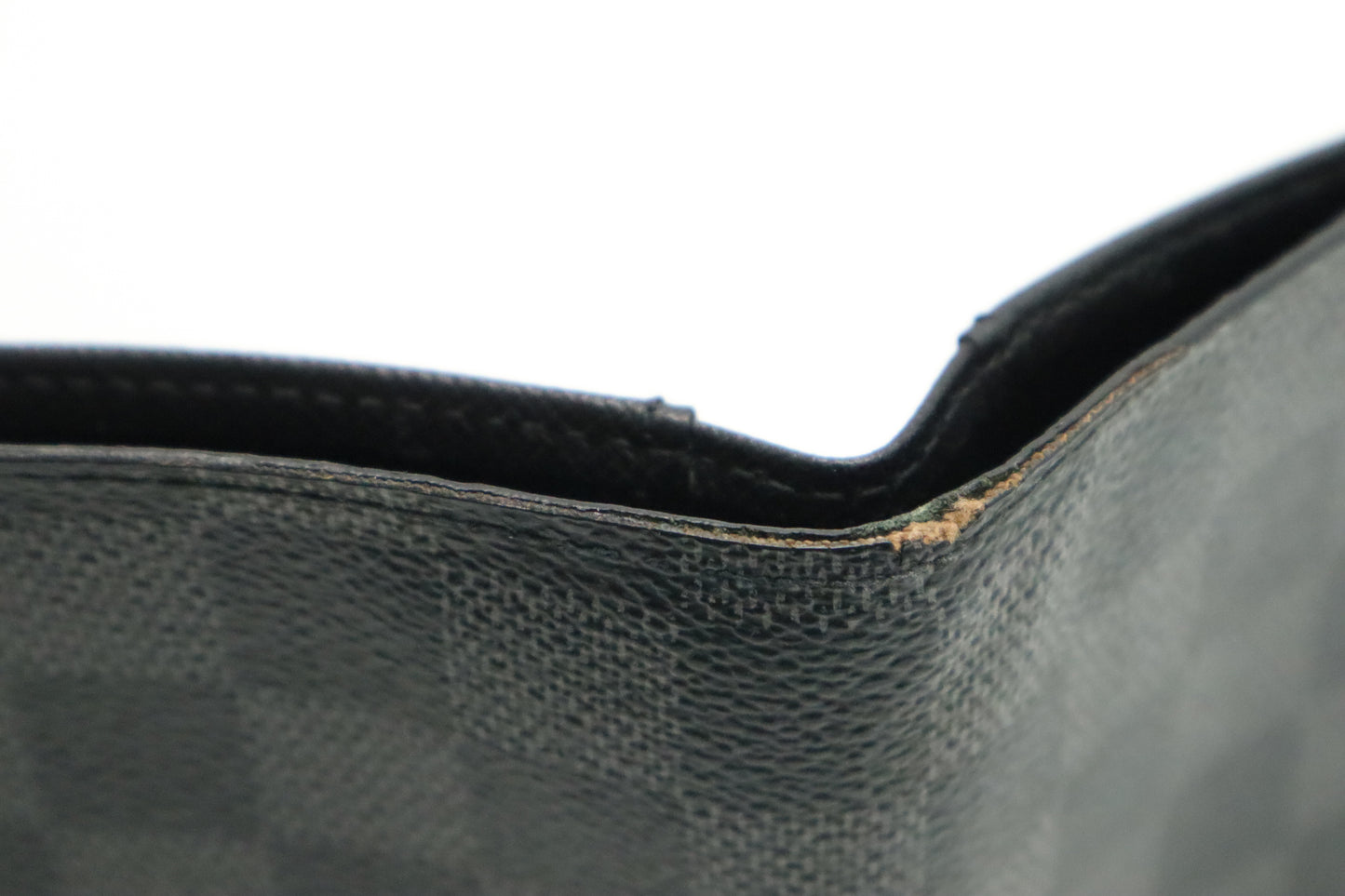 Louis Vuitton Compact Trifold Wallet in Damier Graphite Canvas
