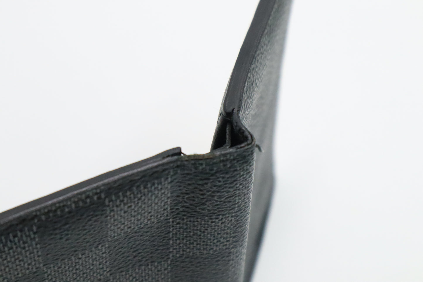 Louis Vuitton Compact Trifold Wallet in Damier Graphite Canvas