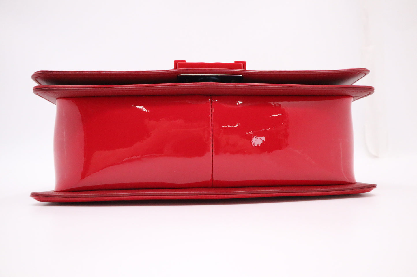 Chanel Medium Boy in Pink Patent Leather