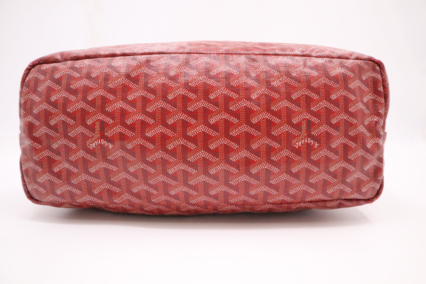 Goyard Saint Louis PM in Red Goyardine Canvas