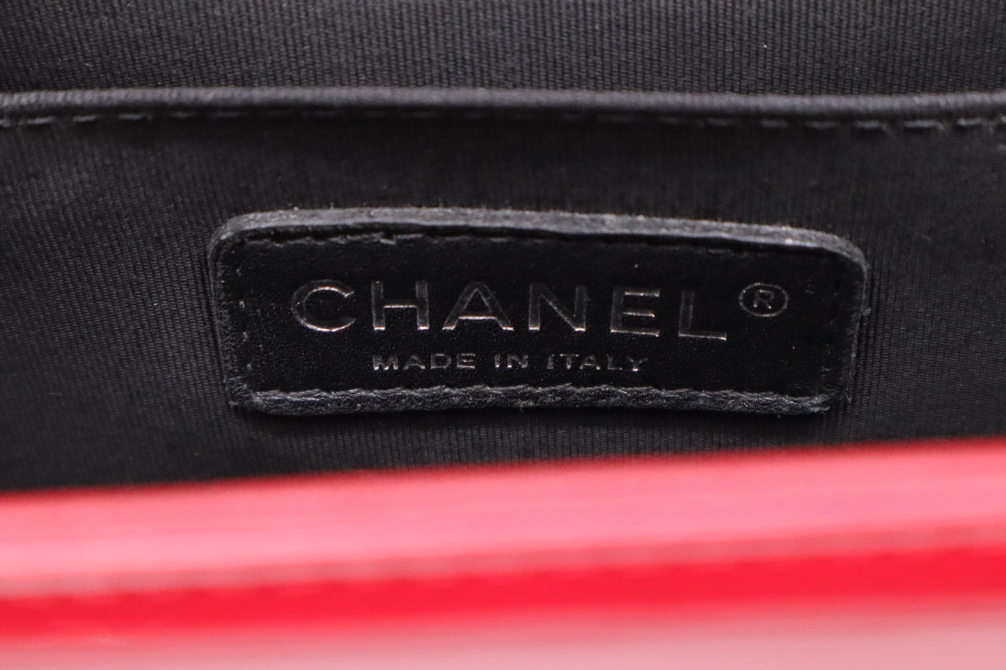 Chanel Medium Boy in Pink Patent Leather