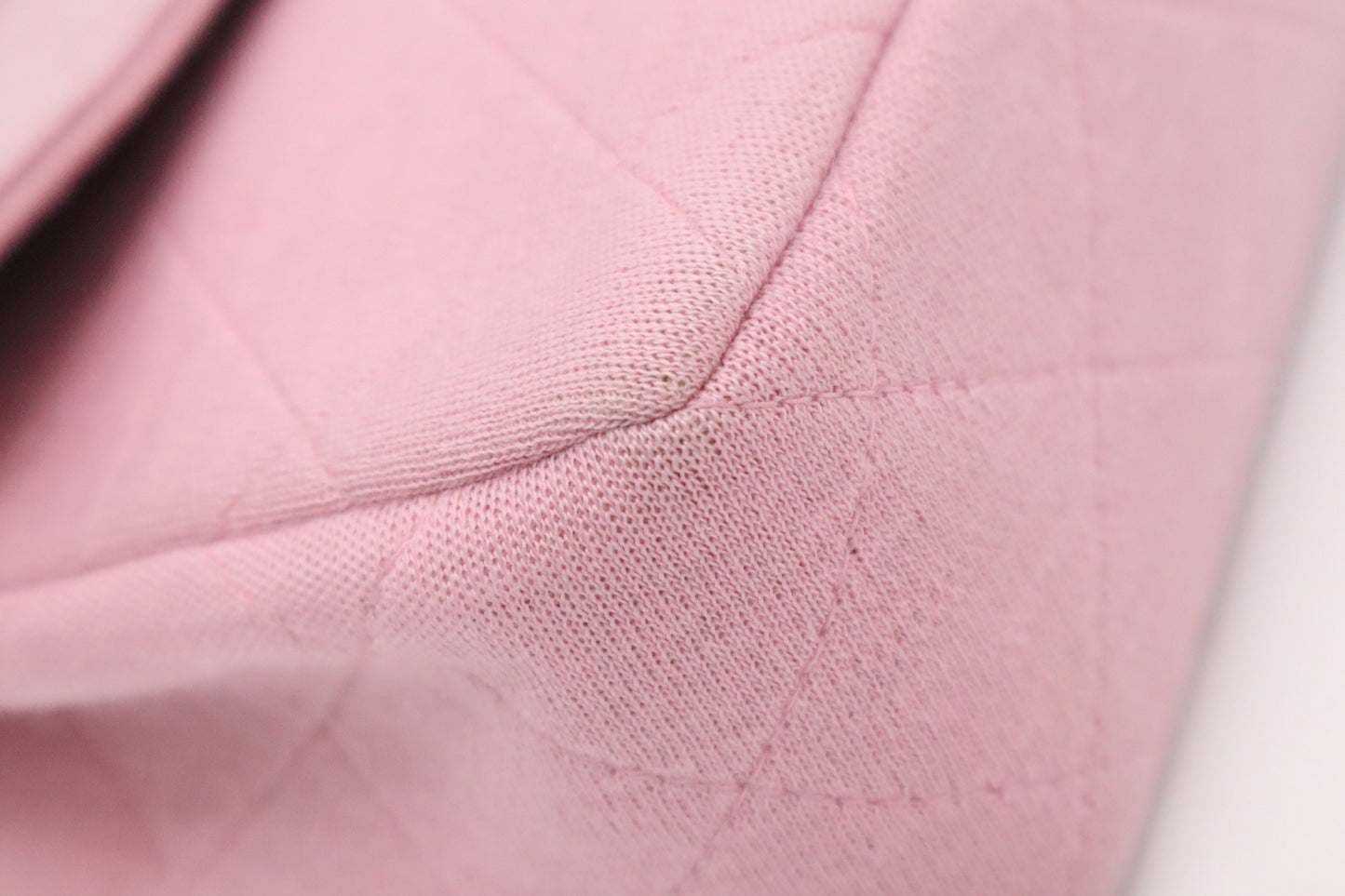 Chanel Medium Flap in Pink Cotton Canvas