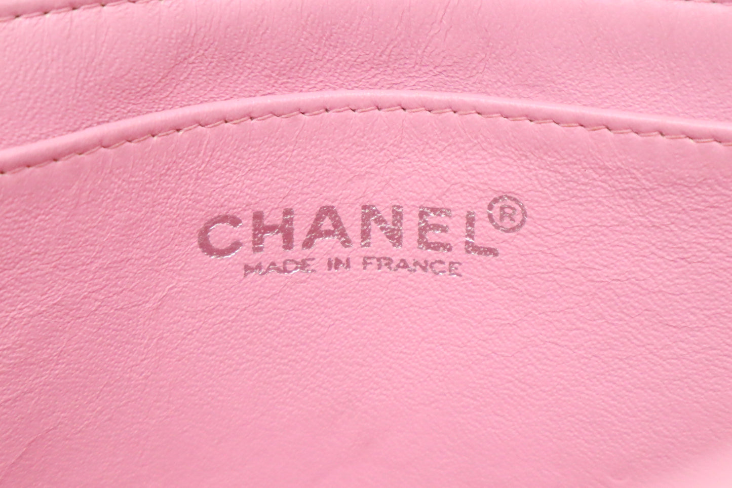 Chanel Medium Flap in Pink Cotton Canvas