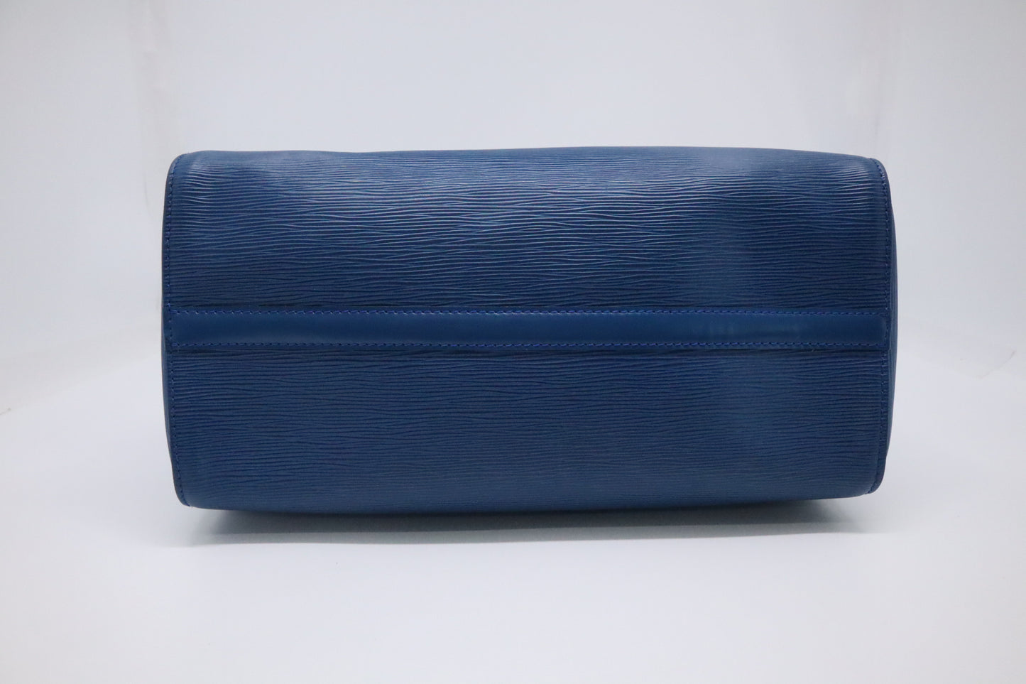 Louis Vuitton Speedy 35 in Blue Epi Leather