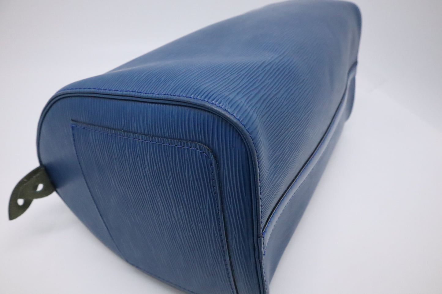Louis Vuitton Speedy 35 in Blue Epi Leather