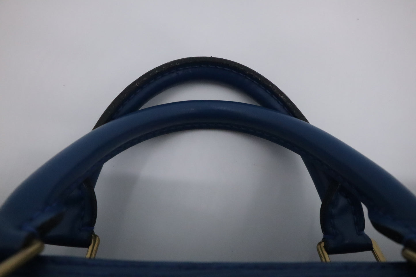 Louis Vuitton Speedy 35 in Blue Epi Leather