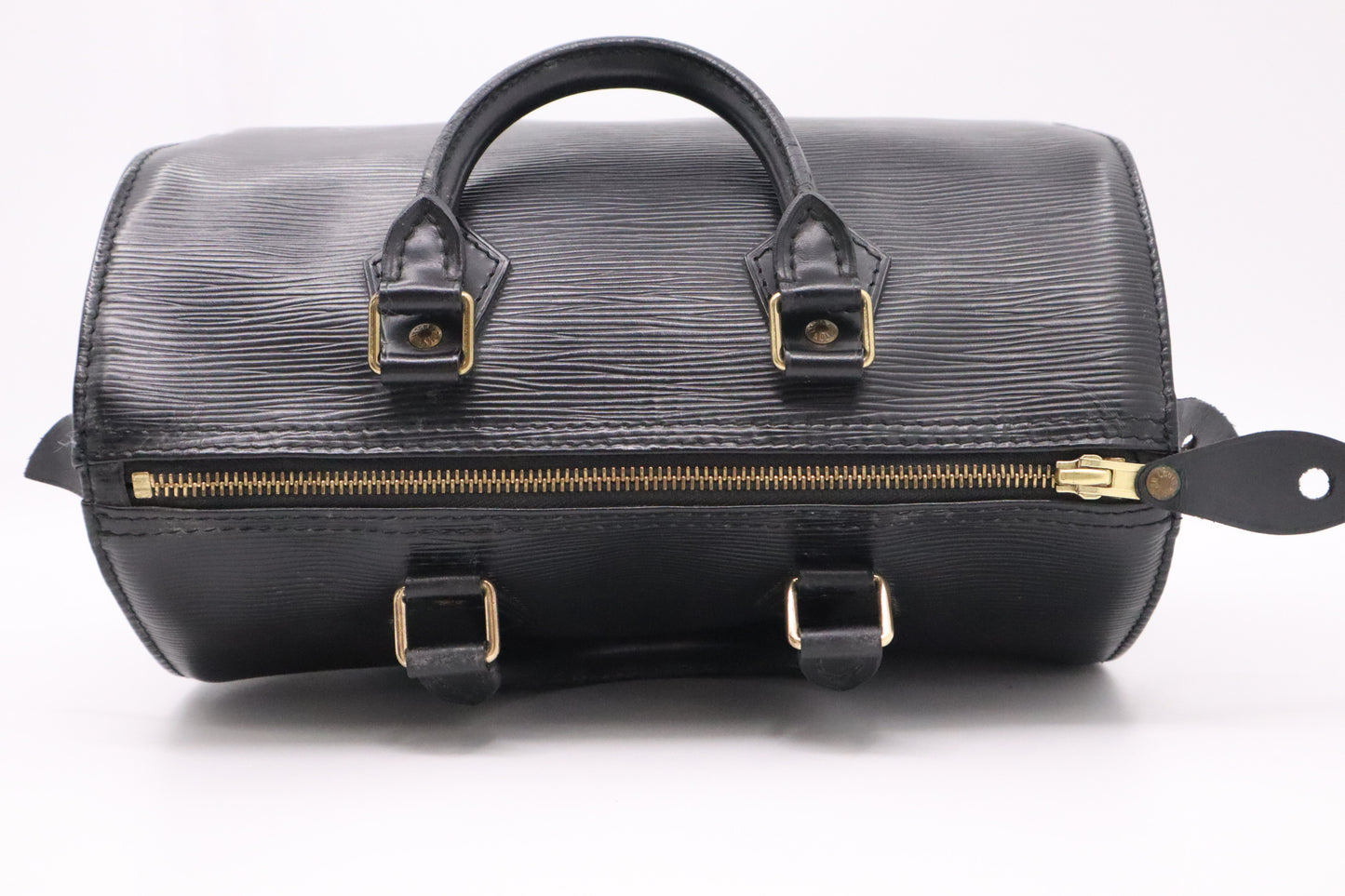 Louis Vuitton Speedy 25 in Black Epi Leather