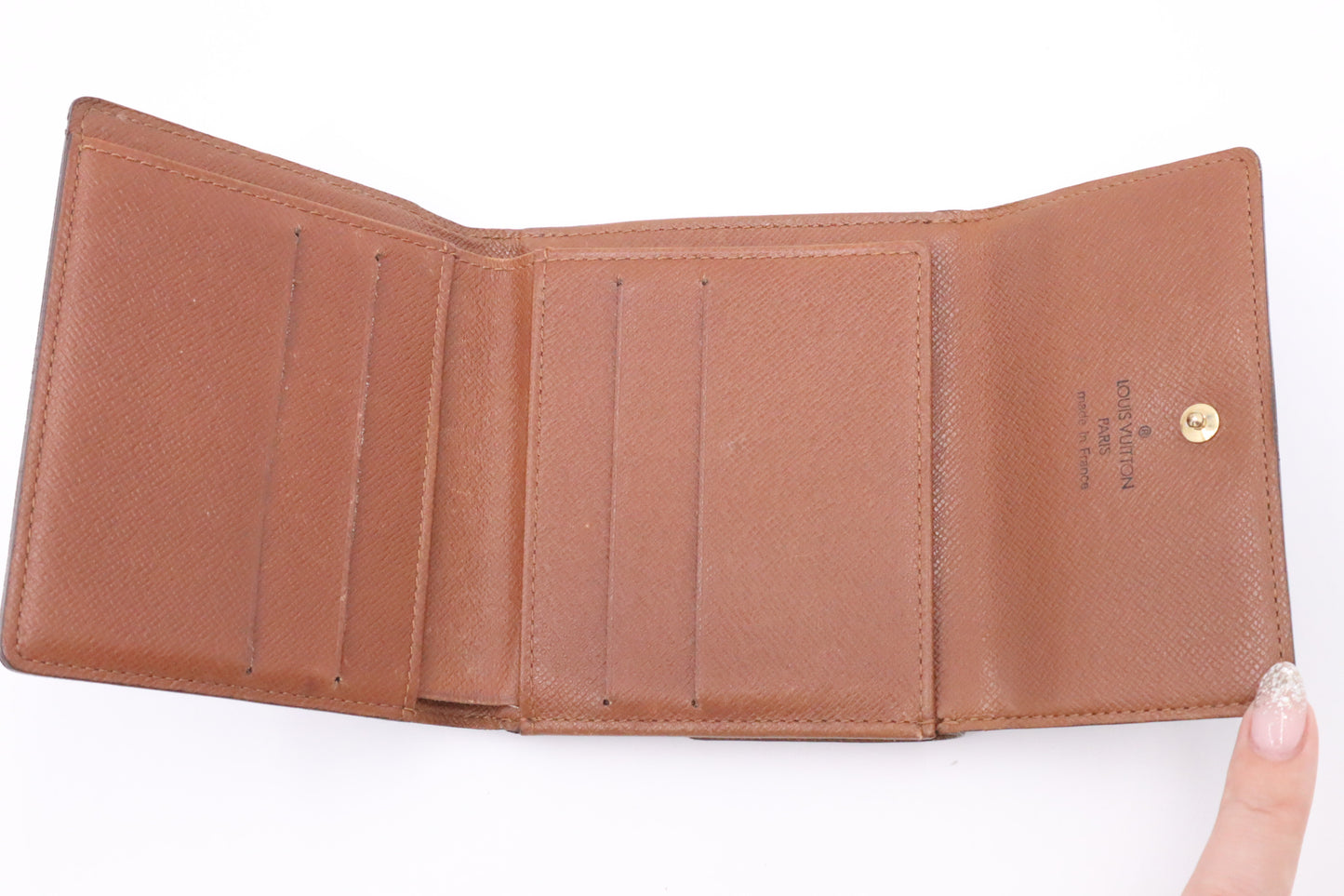 Louis Vuitton Porte-monnaie Billets Carter Credit in Monogram Canvas