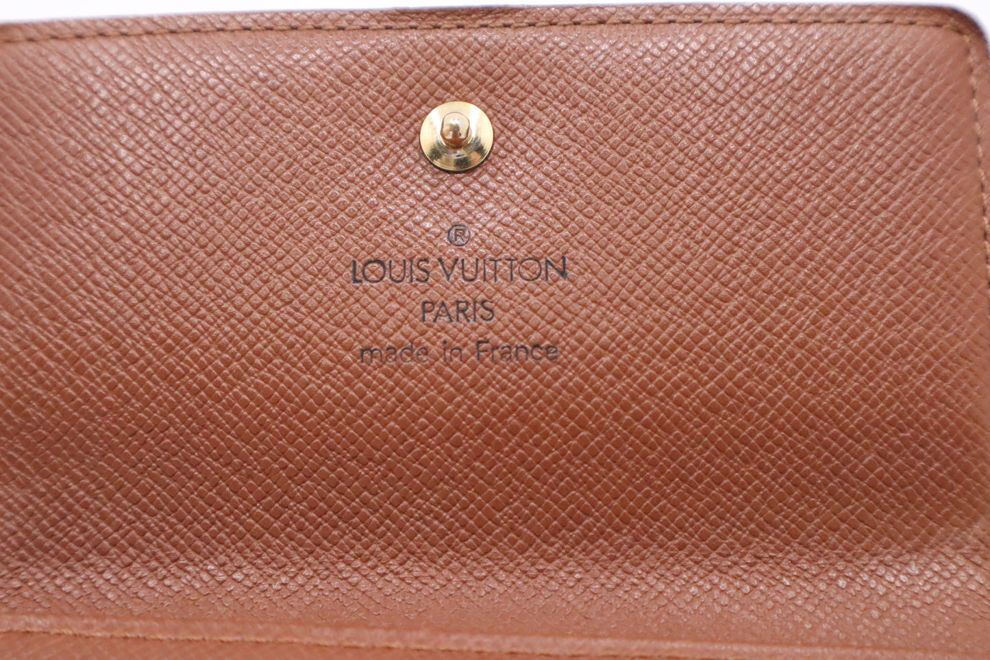 Louis Vuitton Porte-monnaie Billets Carter Credit in Monogram Canvas