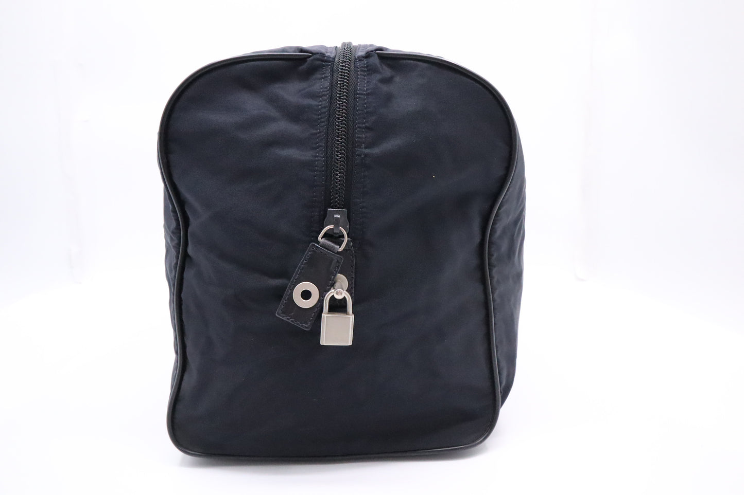 Prada Duffle Bag in Navy Nylon Canvas