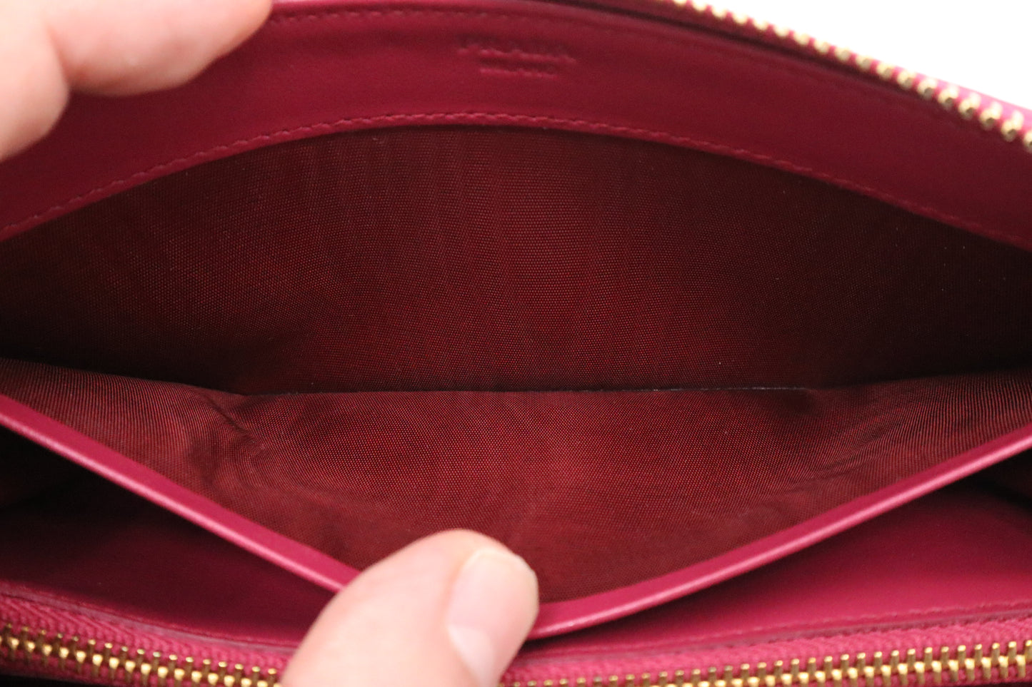 Prada Long Wallet in Pink Tessuto Quilted Nylon