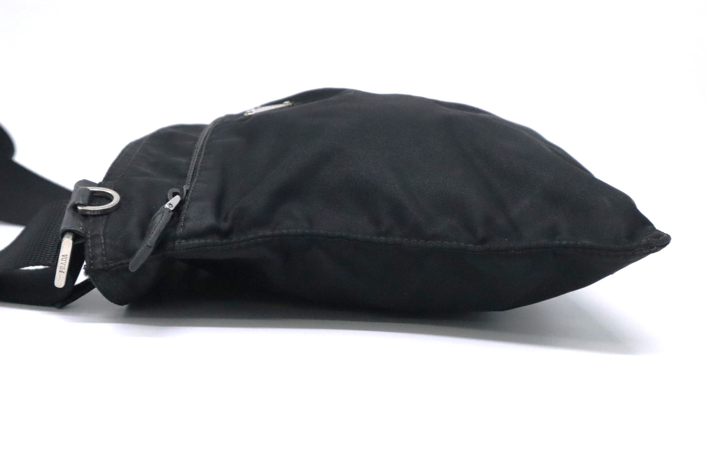 Prada Square Crossbody in Black Nylon