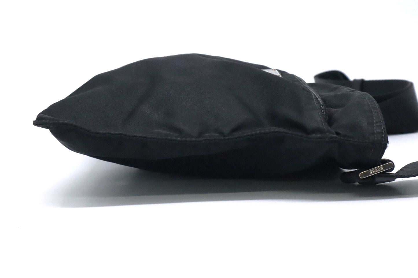 Prada Square Crossbody in Black Nylon