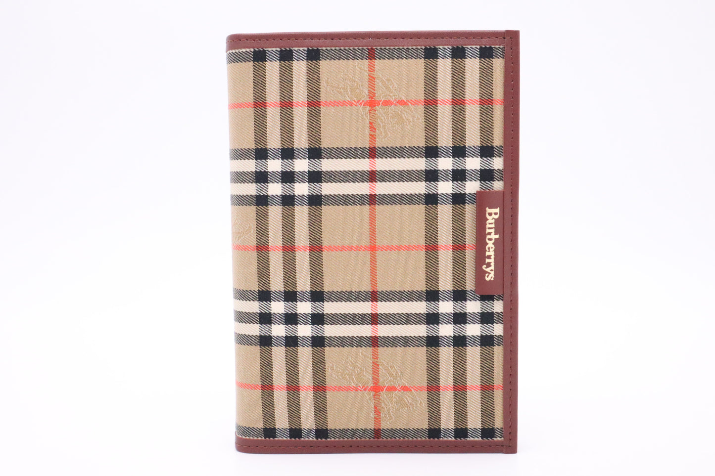 Burberry Agenda in Brown Checked Canvas