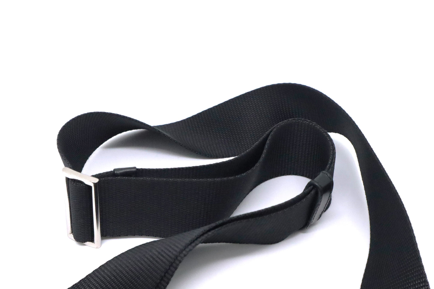 Prada Square Crossbody in Black Nylon