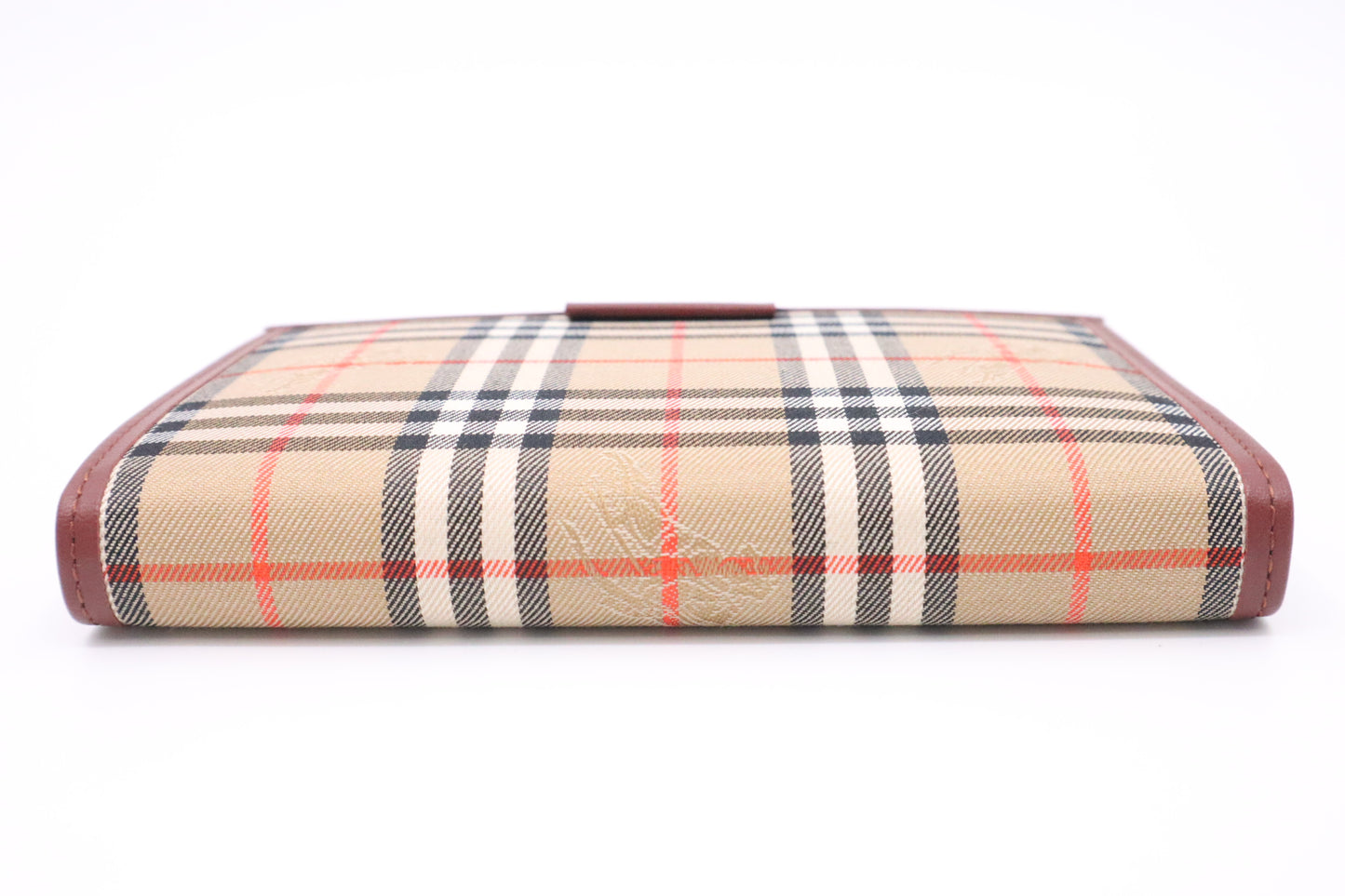 Burberry Agenda in Brown Checked Canvas