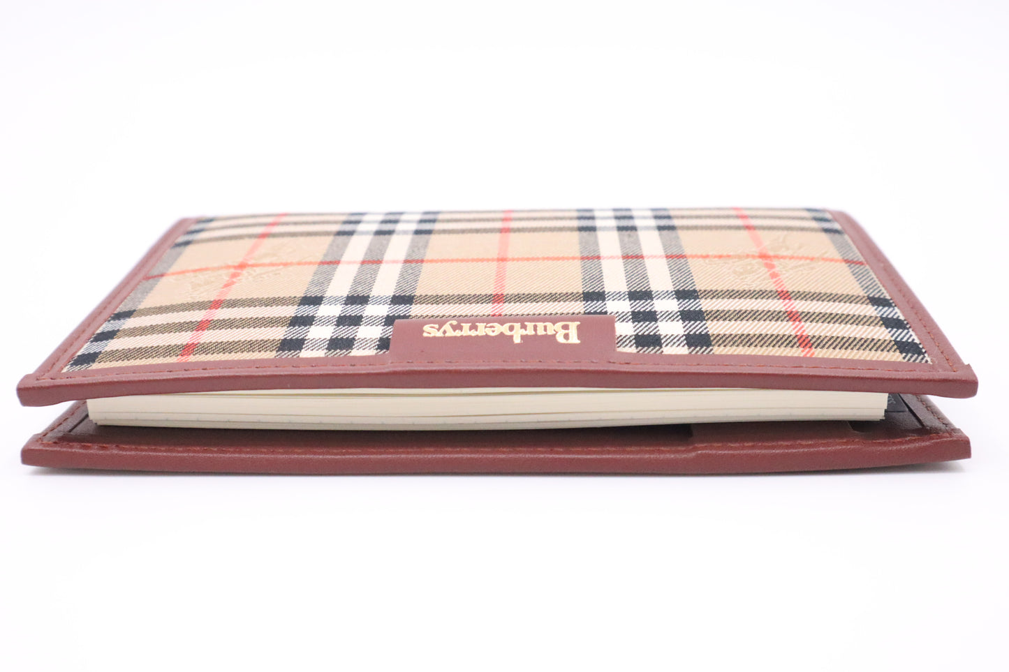 Burberry Agenda in Brown Checked Canvas