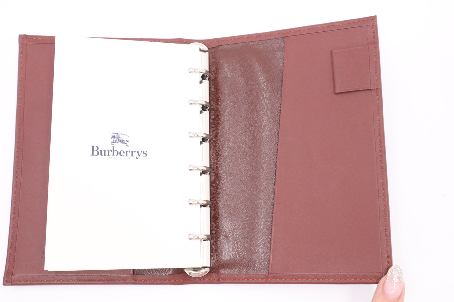 Burberry Agenda in Brown Checked Canvas